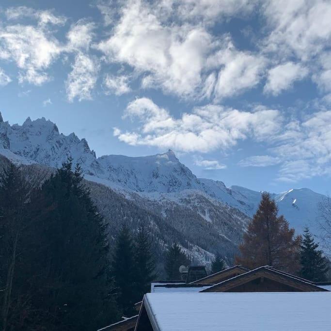 シャモニーBelle Vue Des Prazアパートメント エクステリア 写真